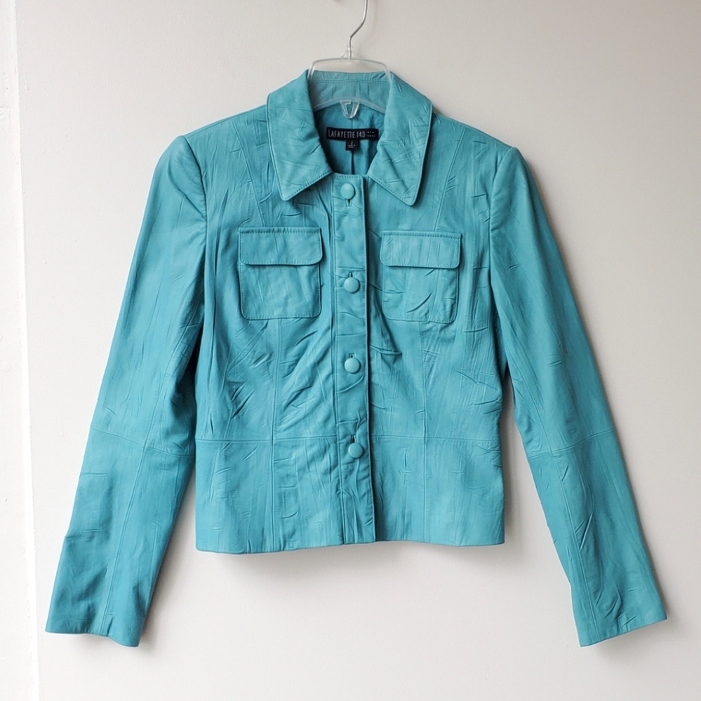 Lafayette 148 Leather Jacket